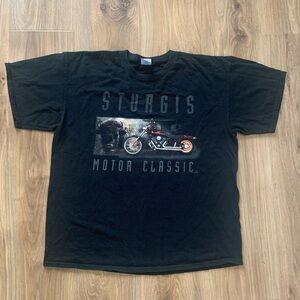 Harley Davidson T-Shirt Mens XL Sturgis Rally Buffalo Biker Motorcycles 2008
